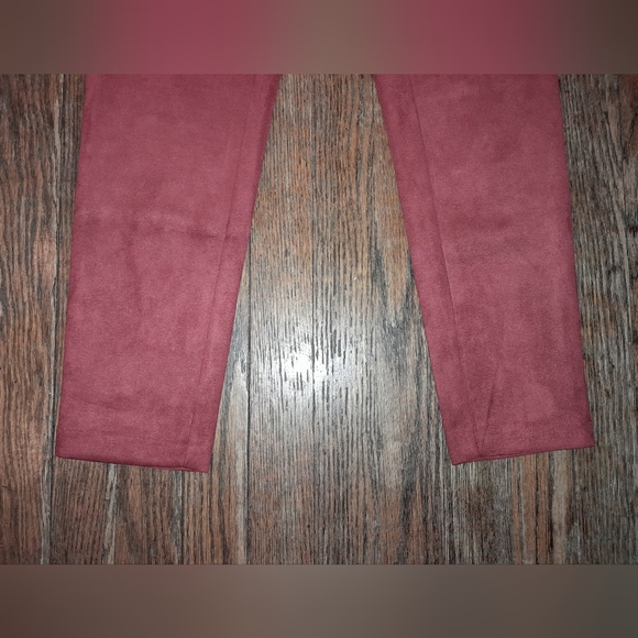 New York Clothing Company Red Stretch Pant - Picture 3 of 5